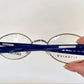 Jean Paul Gaultier 90s vintage glasses - Titanium frame / reversible blue and black temples