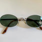 Ray Ban B&L USA vintage sunglasses - Sidestreet Diner matte silver frame