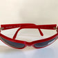 Yves Saint Laurent 00s sunglasses - 6505 red frame YSL logos