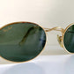 Ray Ban B&L USA vintage sunglasses - W0976 Classic Oval Gold