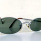 Ray Ban B&L USA vintage sunglasses - Sidestreet Diner matte silver frame