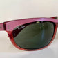 Ray Ban B&L USA vintage sunglasses - Balorama pink and red 80s frames