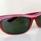 Ray Ban B&L USA vintage sunglasses - Balorama pink and red 80s frames