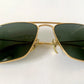 Ray Ban B&L USA vintage sunglasses - Caravan 52 Gold 80s frames