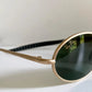 Ray Ban B&L USA NOS vintage sunglasses - W2388 Orbs gold matte frame