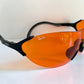 Ray Ban B&L USA 90s vintage sunglasses -  Xrays X3 Amber Sports wrap frame