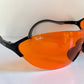 Ray Ban B&L USA 90s vintage sunglasses -  Xrays X3 Amber Sports wrap frame