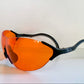 Ray Ban B&L USA 90s vintage sunglasses -  Xrays X3 Amber Sports wrap frame