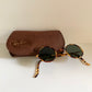 Ray Ban B&L USA vintage sunglasses - Cheyenne W1748 oval carey frames