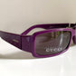 Gucci 90s vintage sunglasses - purple frame with Gucci logos