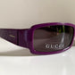 Gucci 90s vintage sunglasses - purple frame with Gucci logos