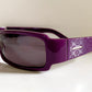 Gucci 90s vintage sunglasses - purple frame with Gucci logos