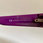 Gucci 90s vintage sunglasses - purple frame with Gucci logos