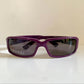 Gucci 90s vintage sunglasses - purple frame with Gucci logos