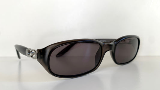 Christian Dior Vintage 90s Sunglasses - Dolce Vita dark grey frames