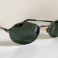 Ray Ban B&L USA vintage sunglasses - 90s W2839 Highstreet silver frames