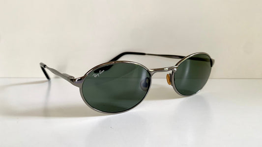 Ray Ban B&L USA vintage sunglasses - 90s W2839 Highstreet silver frames