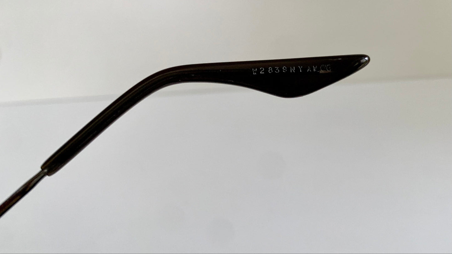 Ray Ban B&L USA vintage sunglasses - 90s W2839 Highstreet silver frames