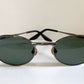 Ray Ban B&L USA vintage sunglasses - 90s W2839 Highstreet silver frames