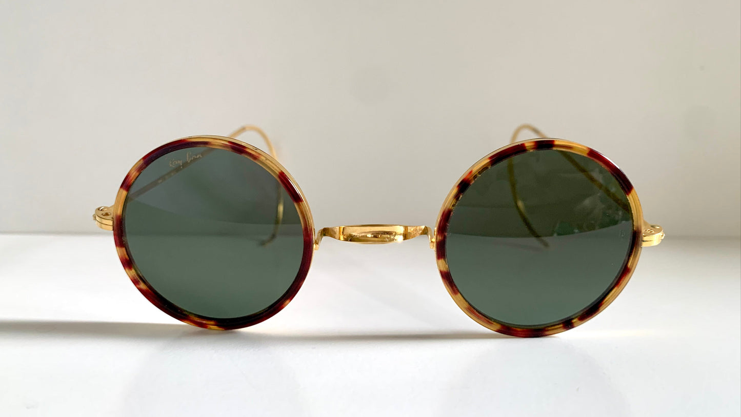 Ray Ban B&L USA vintage sunglasses - Cheyenne W1751 round frame