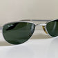 Ray Ban B&L  USA vintage sunglasses - W2194 Sidestreet Gridlock matte silver frame