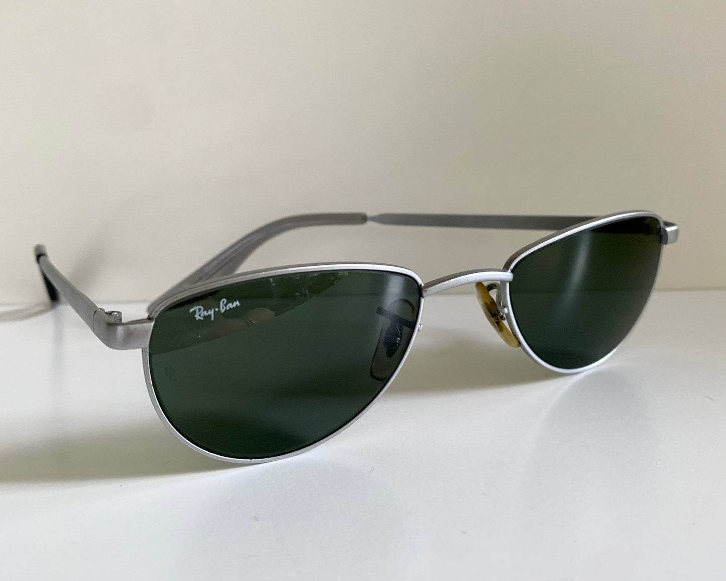 Ray Ban B&L  USA vintage sunglasses - W2194 Sidestreet Gridlock matte silver frame