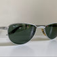 Ray Ban B&L  USA vintage sunglasses - W2194 Sidestreet Gridlock matte silver frame
