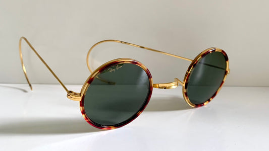 Ray Ban B&L USA vintage sunglasses - Cheyenne W1751 round frame