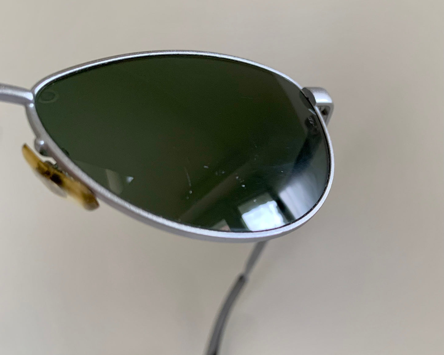Ray Ban B&L  USA vintage sunglasses - W2194 Sidestreet Gridlock matte silver frame