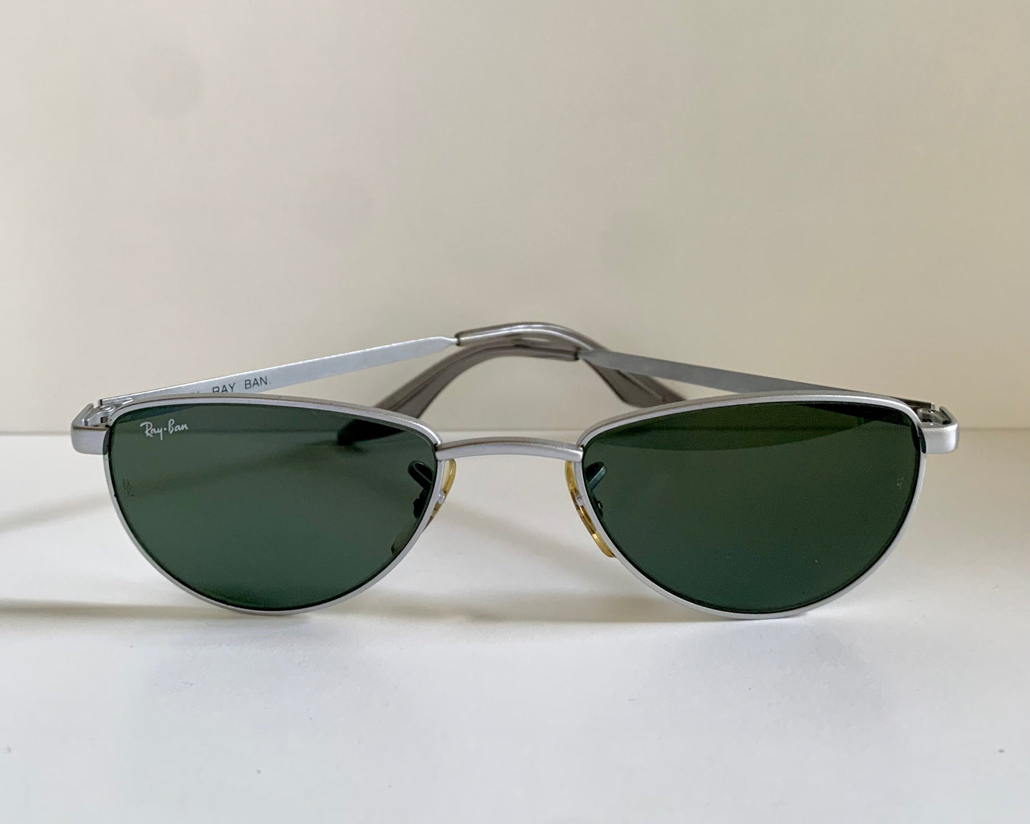Ray Ban B&L  USA vintage sunglasses - W2194 Sidestreet Gridlock matte silver frame