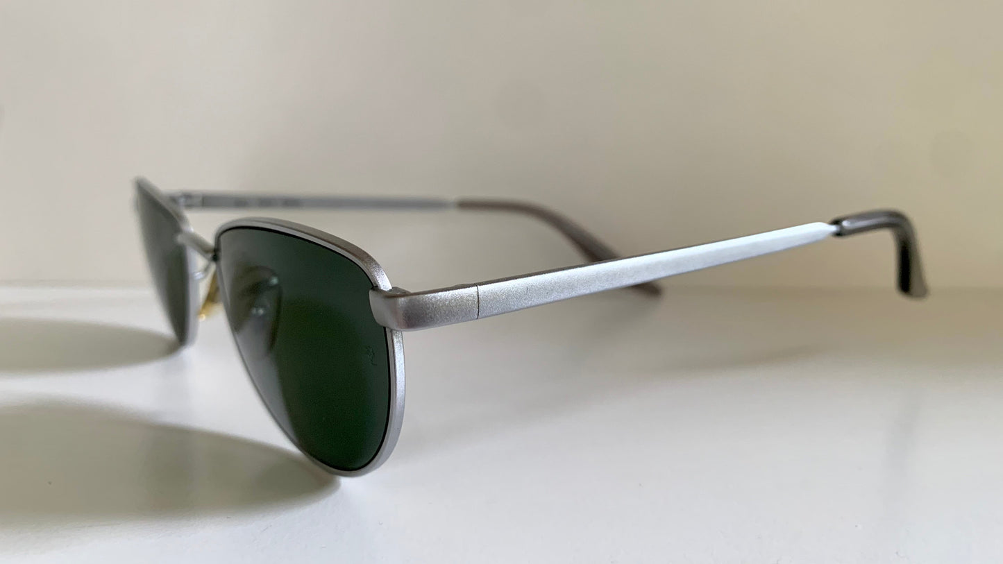 Ray Ban B&L  USA vintage sunglasses - W2194 Sidestreet Gridlock matte silver frame