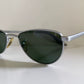 Ray Ban B&L  USA vintage sunglasses - W2194 Sidestreet Gridlock matte silver frame