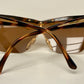 Valentino 90s vintage sunglasses - mask style gold and carey frames