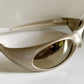 vintage Vuarnet Extreme Maverick's 00s sunglasses - wrap mirrored frames made in France
