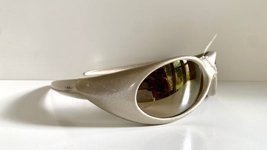 vintage Vuarnet Extreme Maverick's 00s sunglasses - wrap mirrored frames made in France