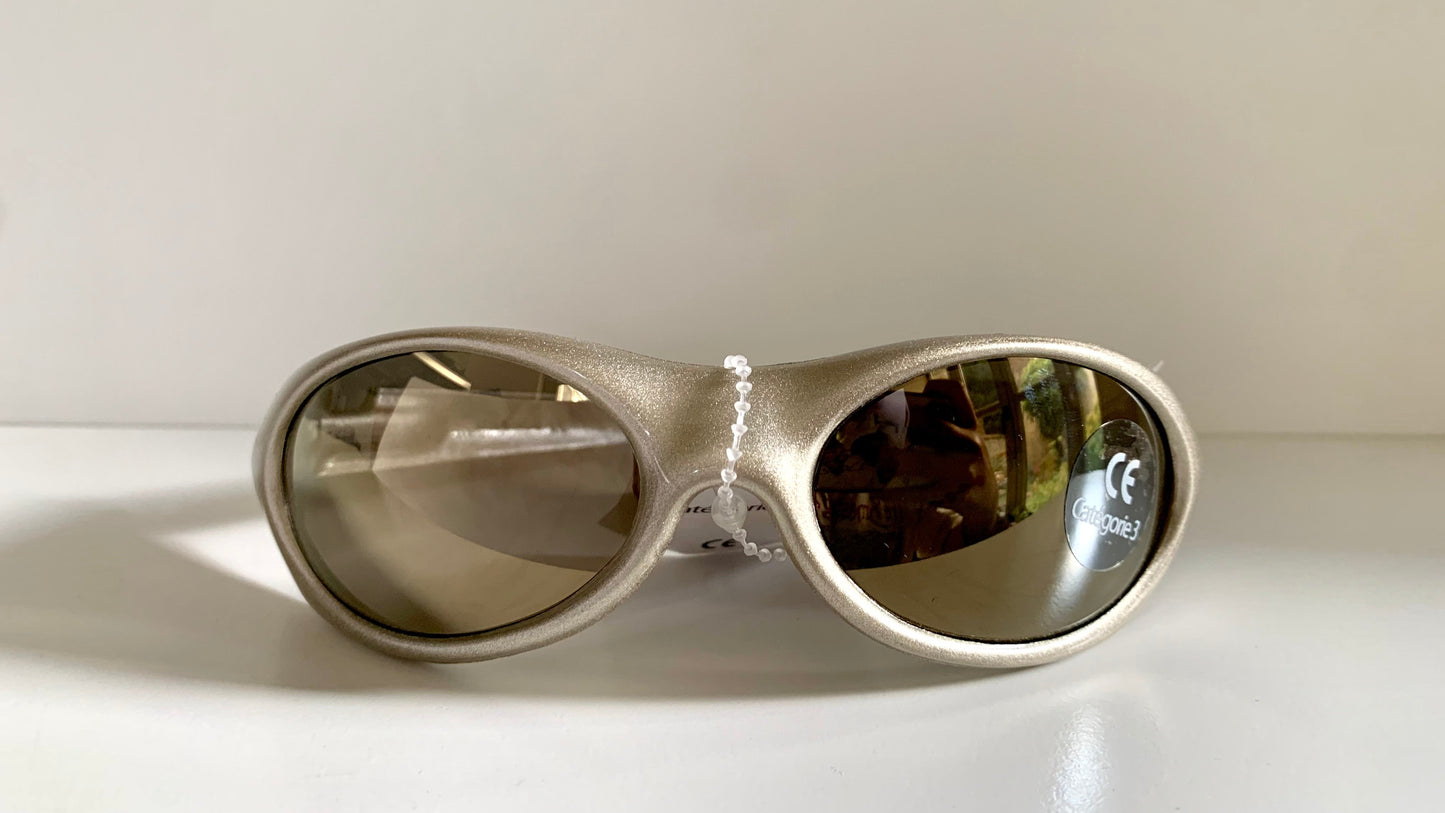 vintage Vuarnet Extreme Maverick's 00s sunglasses - wrap mirrored frames made in France