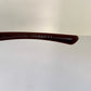 Gucci 90s vintage sunglasses - brown wrap frame with Strass Horsebit logo