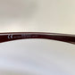 Gucci 90s vintage sunglasses - brown wrap frame with Strass Horsebit logo