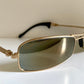 Ray Ban B&L- Orbs Axis gold mirrored W2308 vintage sunglasses