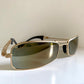 Ray Ban B&L- Orbs Axis gold mirrored W2308 vintage sunglasses