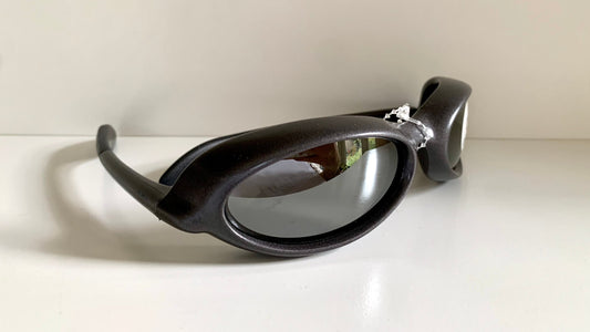 Vintage Vuarnet Extreme HERMIDAS 00s sunglasses - wrap mirrored frames made in France (Copy)
