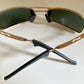 Ray Ban B&L- Orbs Axis gold mirrored W2308 vintage sunglasses