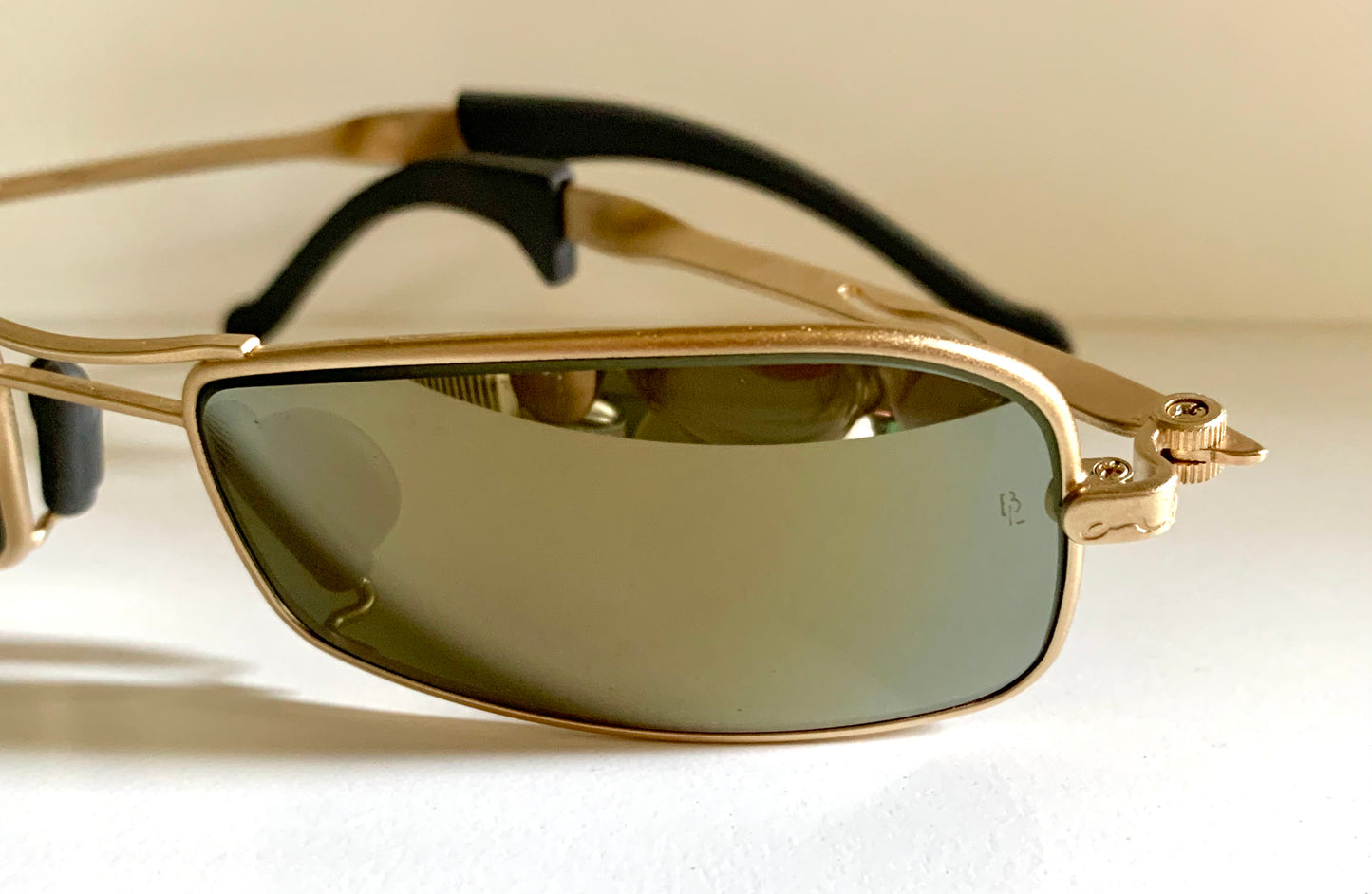 Ray Ban B&L- Orbs Axis gold mirrored W2308 vintage sunglasses