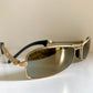 Ray Ban B&L- Orbs Axis gold mirrored W2308 vintage sunglasses