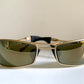 Ray Ban B&L- Orbs Axis gold mirrored W2308 vintage sunglasses