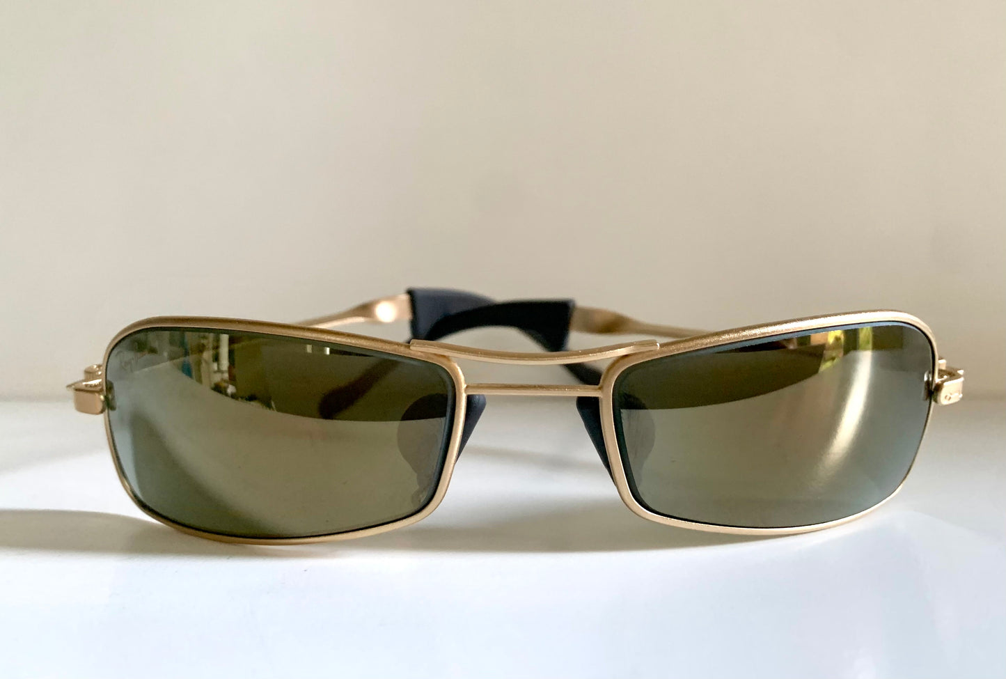 Ray Ban B&L- Orbs Axis gold mirrored W2308 vintage sunglasses