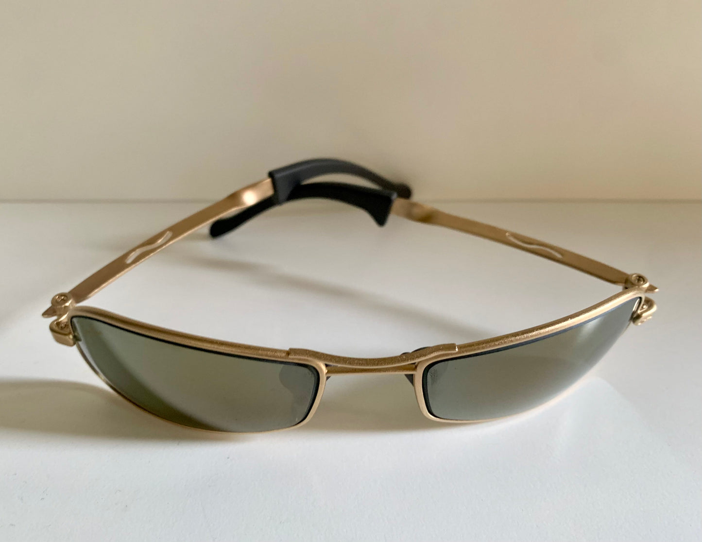 Ray Ban B&L- Orbs Axis gold mirrored W2308 vintage sunglasses