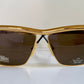 Gianfranco Ferre vintage sunglasses - 80s gold frame