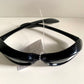 Vuarnet Extreme black sunglasses with a visible brand logo on a white background