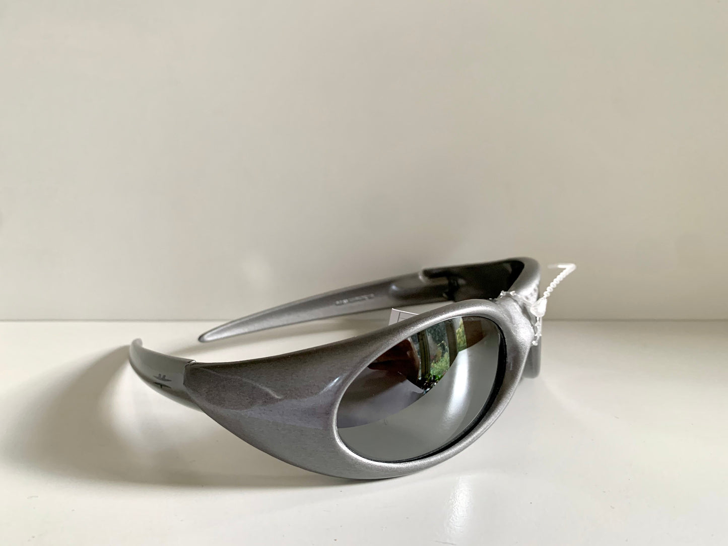 vintage Vuarnet Extreme Maverick's 00s sunglasses - wrap mirrored frames made in France